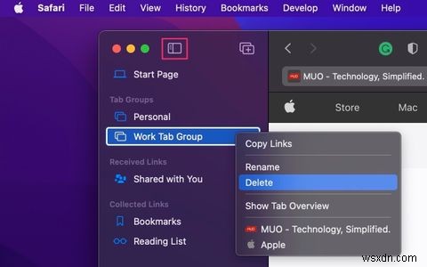 Cách sử dụng Nhóm tab Safari trên máy Mac của bạn 