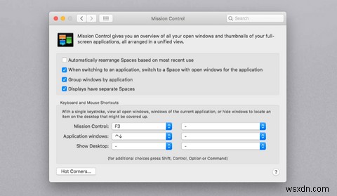 Cách sử dụng nhiều máy tính để bàn với Mission Control trong macOS 