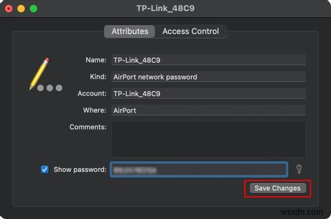 Cách tìm và chỉnh sửa mật khẩu trong Truy cập chuỗi khóa trên máy Mac 