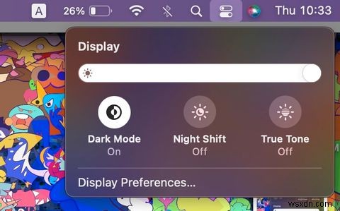 Cách tùy chỉnh Trung tâm điều khiển và Thanh menu trên máy Mac của bạn 