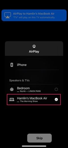 Cách AirPlay Video sang máy Mac với iOS 15 và macOS Monterey 