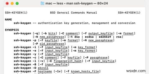 Cách sử dụng SSH-Keygen để tạo khóa SSH trên máy Mac 