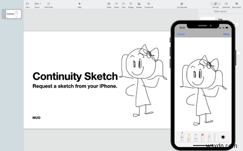 Cách sử dụng iPhone của bạn để phác thảo và đánh dấu tài liệu trên máy Mac 
