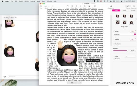 Cách thêm Memoji tùy chỉnh vào bản trình bày và tài liệu của bạn trên máy Mac 
