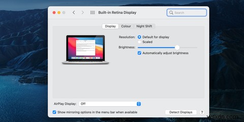 Cách thay đổi tốc độ làm mới màn hình của bạn trên máy Mac 