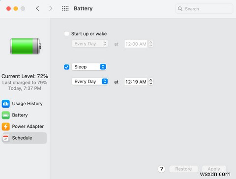 Cách làm cho máy Mac của bạn tự động khởi động, ngủ hoặc tắt 