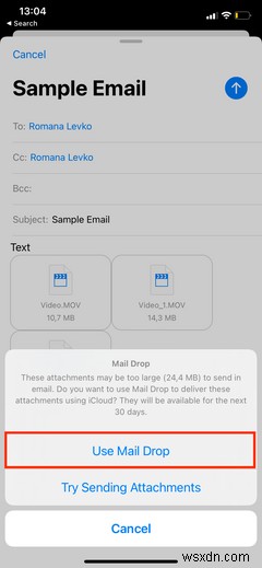 Thư thả là gì? Cách sử dụng Mail Drop trên iPhone và Mac 