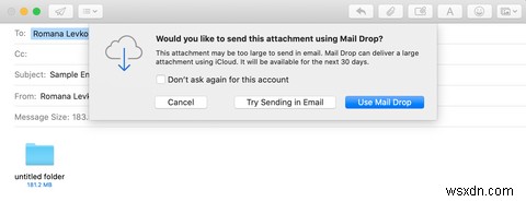 Thư thả là gì? Cách sử dụng Mail Drop trên iPhone và Mac 