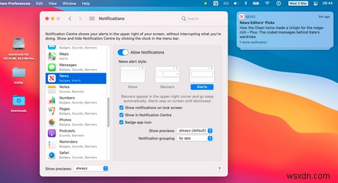 Cách kiểm soát thông báo trong macOS 
