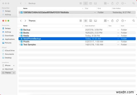 Cách sao lưu iPhone của bạn đến một vị trí khác trên máy Mac của bạn 
