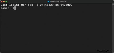 Cách tùy chỉnh Lời nhắc zsh trong MacOS Terminal 