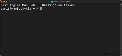 Cách tùy chỉnh Lời nhắc zsh trong MacOS Terminal 