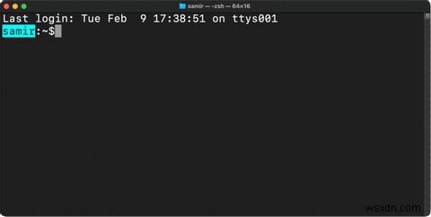 Cách tùy chỉnh Lời nhắc zsh trong MacOS Terminal 