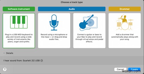 Cách ghi lại bàn phím của bạn trên GarageBand cho Mac 