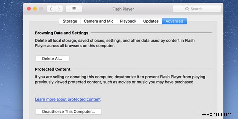 Cách gỡ cài đặt Flash trên máy Mac của bạn 