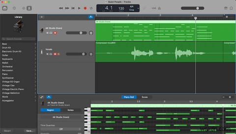Cách sử dụng Garageband trên Mac để ghi nhiều bản nhạc trực tiếp cùng một lúc 