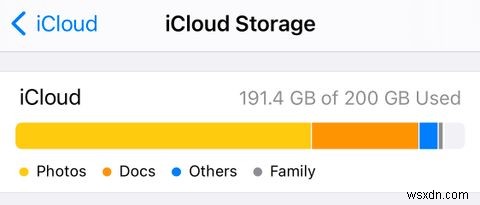 Cách tìm ra tài liệu nào đang sử dụng bộ nhớ iCloud của bạn 