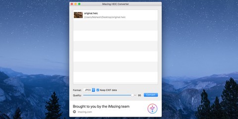Cách chuyển đổi HEIC sang JPG trên máy Mac 
