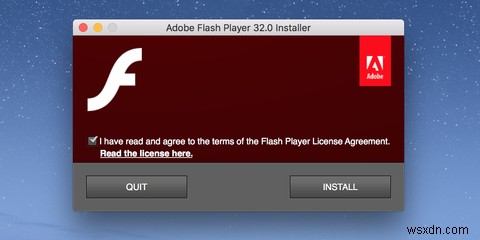 Cách tải xuống Adobe Flash Player trên máy Mac 