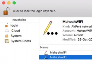 Cách xem mật khẩu Wi-Fi trên máy Mac 