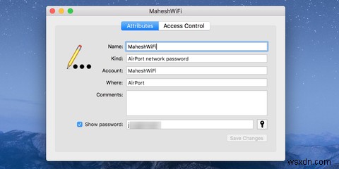 Cách xem mật khẩu Wi-Fi trên máy Mac 