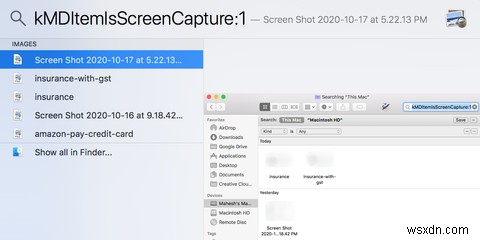 Tìm tất cả ảnh chụp màn hình máy Mac của bạn với mẹo nhanh này 