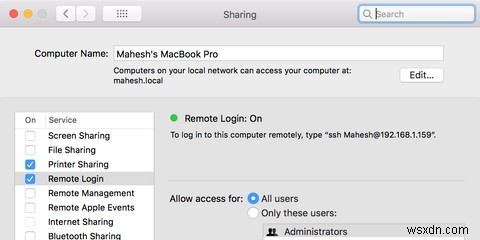 Cách nhanh chóng gửi và nhận tệp từ máy Mac qua FTP 