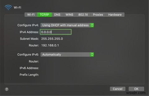 Cách tìm và thay đổi địa chỉ IP trên máy Mac của bạn 