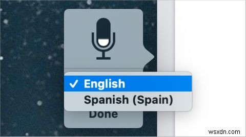 Cách sử dụng chính tả trên máy Mac để nhập giọng nói thành văn bản 