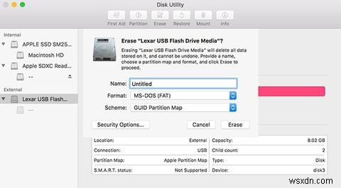 Cách tạo và khởi động từ ổ USB Linux trên máy Mac 
