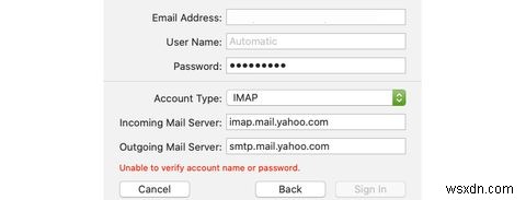 Cách thêm và xóa tài khoản email trên máy Mac 