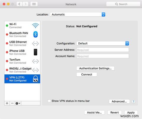 Cách thiết lập VPN trên máy Mac của bạn 