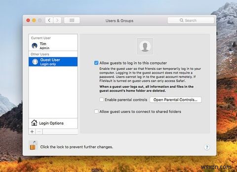 Tài khoản khách macOS được giải thích:3 lý do để bắt đầu sử dụng nó 