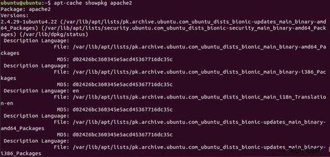 Cách tìm kiếm các gói trong Ubuntu 
