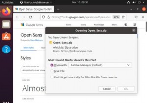 Cách tải xuống, cài đặt và sử dụng Google Fonts trên Ubuntu 