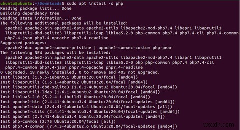 Cách liệt kê các phụ thuộc của một gói trong Ubuntu 