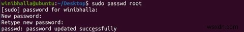 Cách thay đổi mật khẩu của bạn trong Ubuntu 
