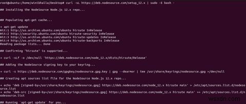 Tìm hiểu cách cài đặt Npm và Node.js trên Ubuntu 