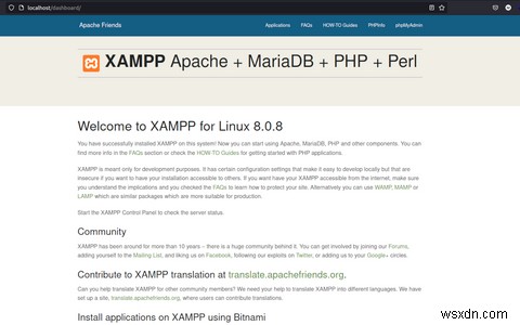 Cách thiết lập môi trường LAMP với XAMPP trên Ubuntu Linux 