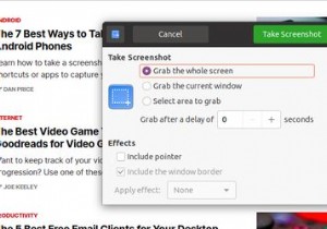 6 ứng dụng tốt nhất để chụp ảnh màn hình trên Ubuntu 