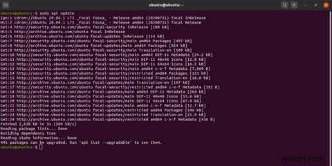 Cách cập nhật Ubuntu trong Dòng lệnh 
