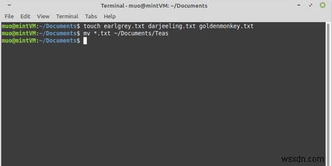 Cách di chuyển tệp Linux bằng lệnh Mv 
