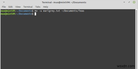 Cách di chuyển tệp Linux bằng lệnh Mv 
