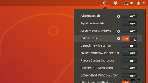 Cách tùy chỉnh GNOME Shell trong Ubuntu bằng các tiện ích mở rộng 