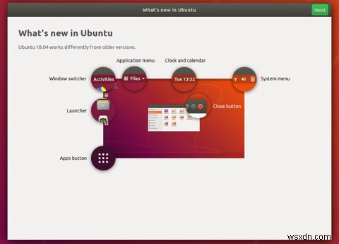 6 tính năng mới tuyệt vời để yêu thích trong Ubuntu 18.04 LTS 