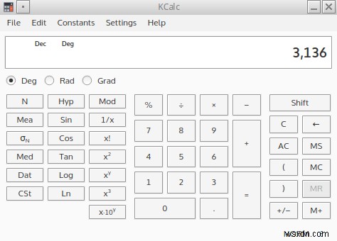 Làm toán dễ dàng với các ứng dụng Linux này 