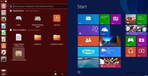 Unity và Modern UI:Bạn nên chọn Ubuntu hay Windows 8? 