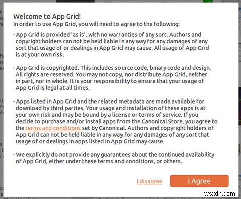App Grid là một giải pháp thay thế nhanh chóng và sạch sẽ cho Trung tâm phần mềm Ubuntu 