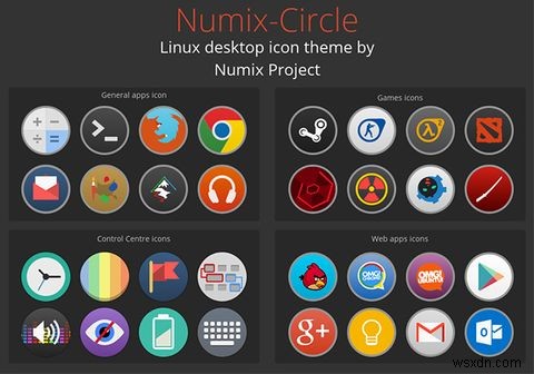 9 lựa chọn thay thế tuyệt đẹp cho bộ biểu tượng Linux mặc định 