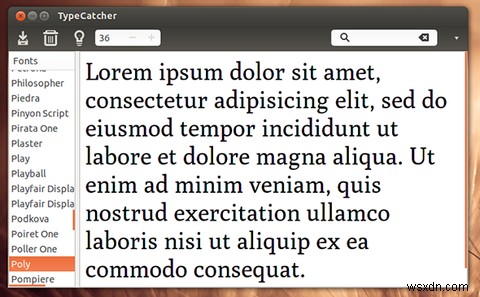 Cài đặt nhanh Phông chữ web của Googles trên máy tính Linux của bạn 